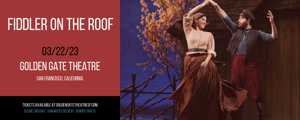 Fiddler On The Roof at Golden Gate Theatre