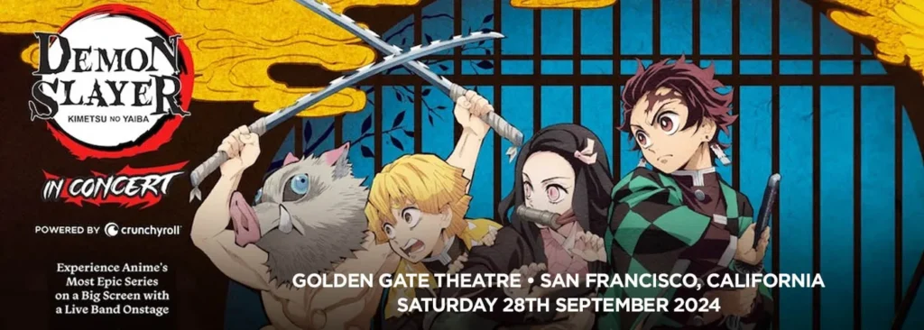 Demon Slayer in Concert at Golden Gate Theatre