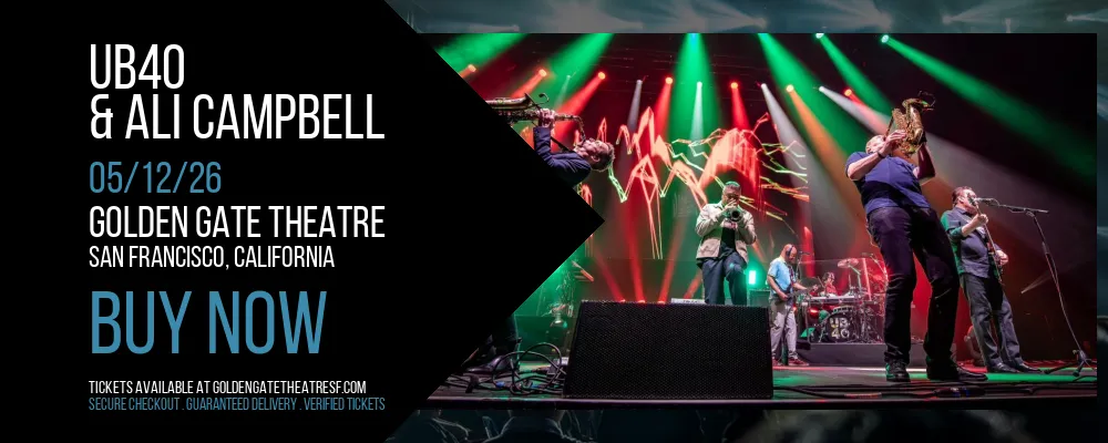 UB40 & Ali Campbell at Golden Gate Theatre